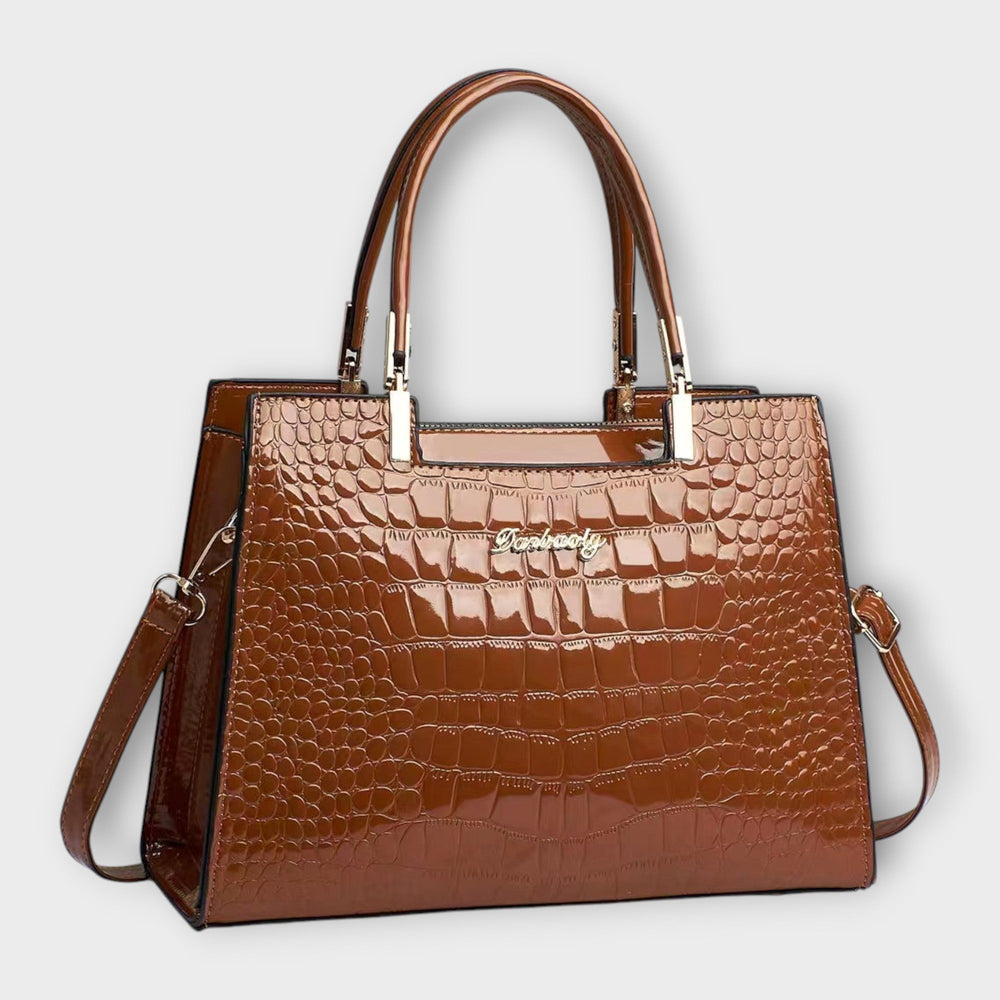 Ivalyne | Crocodile Textured Bag