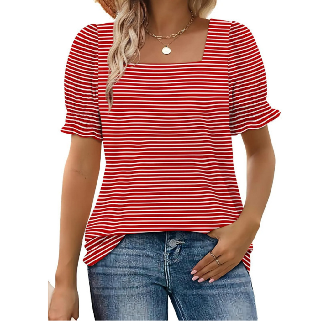 JOSEPHINE™ | Soft Ruffle Sleeve Top - Eliza-Warszawa