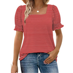 JOSEPHINE™ | Soft Ruffle Sleeve Top - Eliza-Warszawa