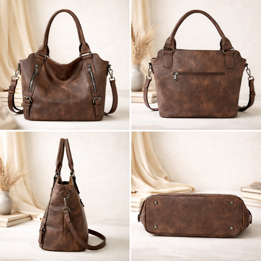 Jessia™ | Everyday Shoulder Bag with Adjustable Strap - Eliza-Warszawa