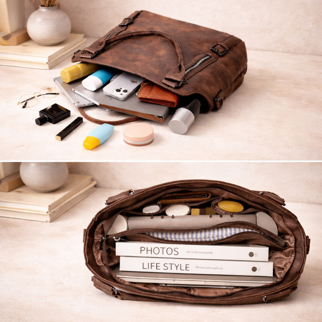 Jessia™ | Everyday Shoulder Bag with Adjustable Strap - Eliza-Warszawa