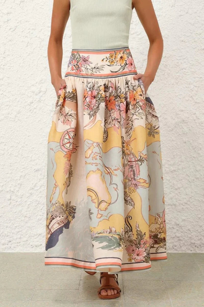 Jessica Midi Skirt - Eliza-Warszawa