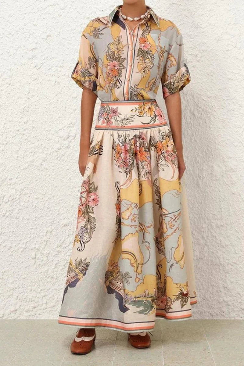 Jessica Midi Skirt - Eliza-Warszawa