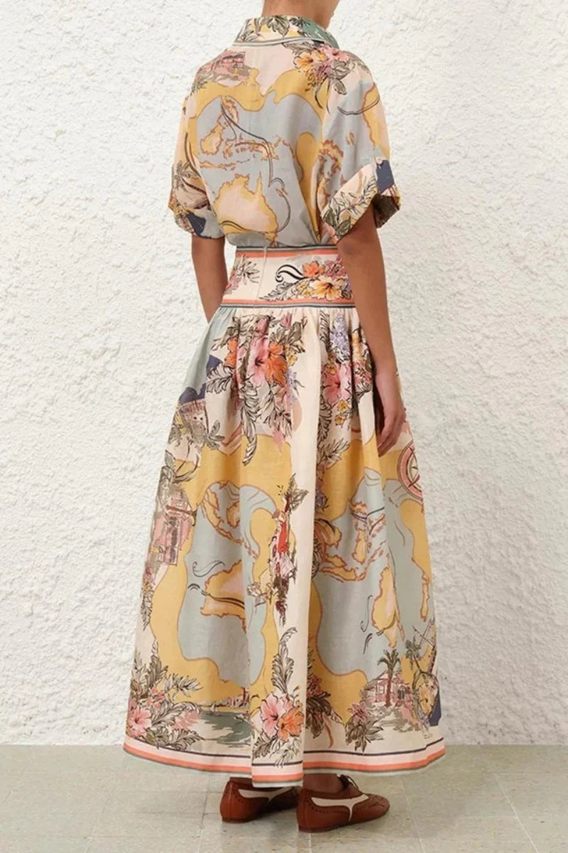 Jessica Midi Skirt - Eliza-Warszawa