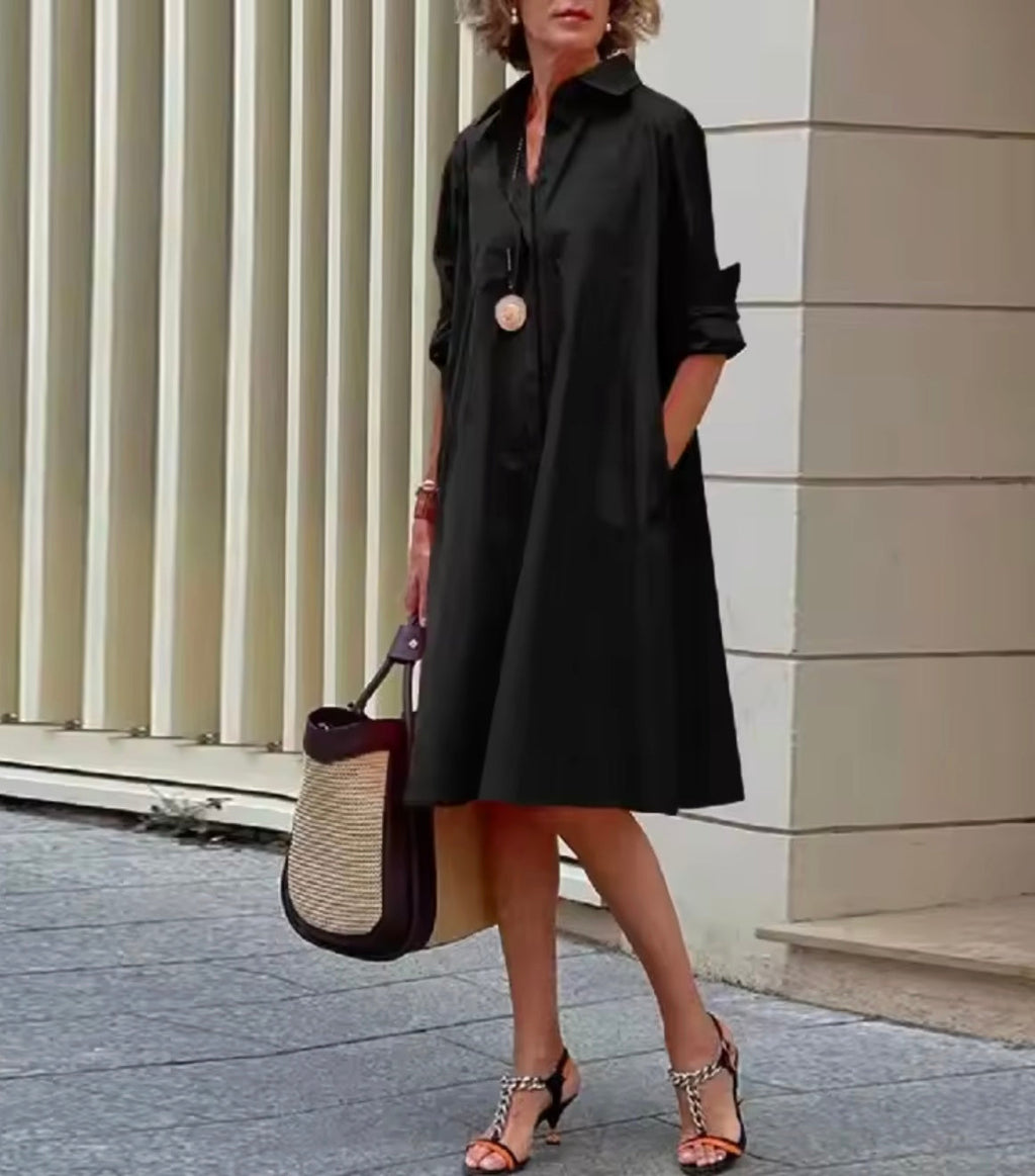 Judy | Timeless Shirt Dress - Eliza-Warszawa