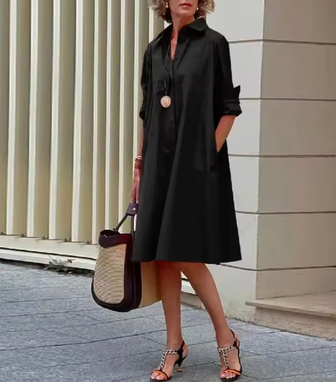 Judy | Timeless Shirt Dress - Eliza-Warszawa