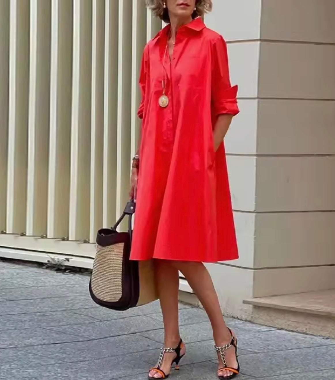 Judy | Timeless Shirt Dress - Eliza-Warszawa