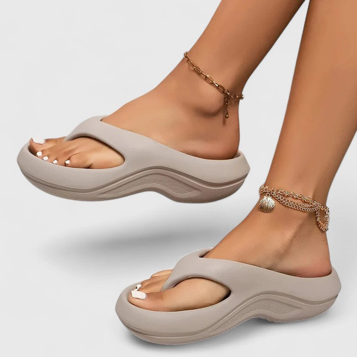 Juliette | Comfortable Slide Sandals - Eliza-Warszawa