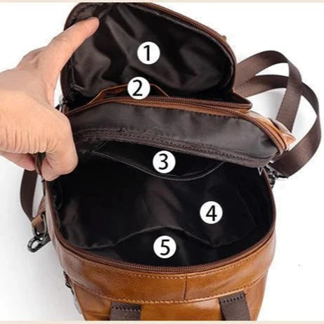 Kingston Leather Backpack - Eliza-Warszawa