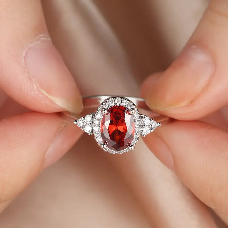 Kirelle Emberlain Ring | White Gold - Eliza-Warszawa