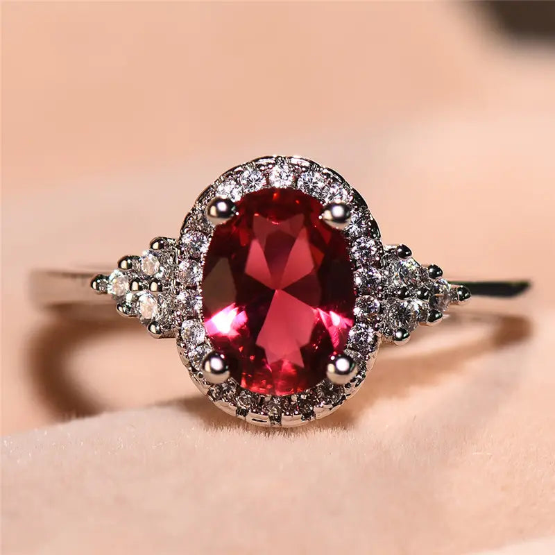 Kirelle Emberlain Ring | White Gold - Eliza-Warszawa
