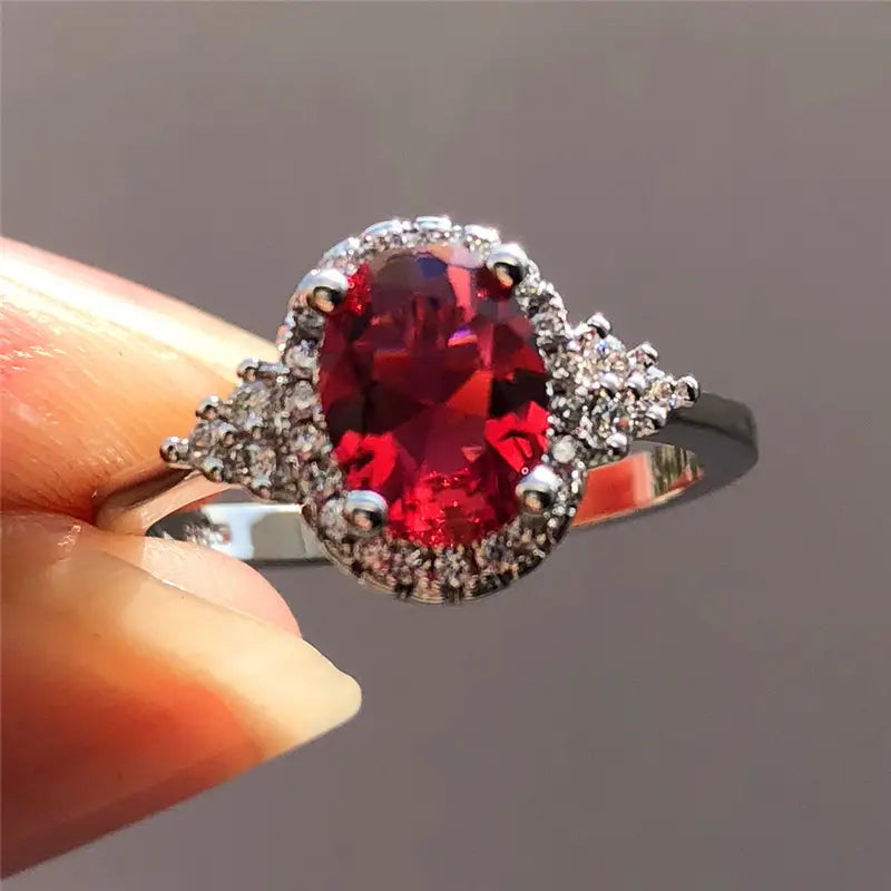 Kirelle Emberlain Ring | White Gold - Eliza-Warszawa