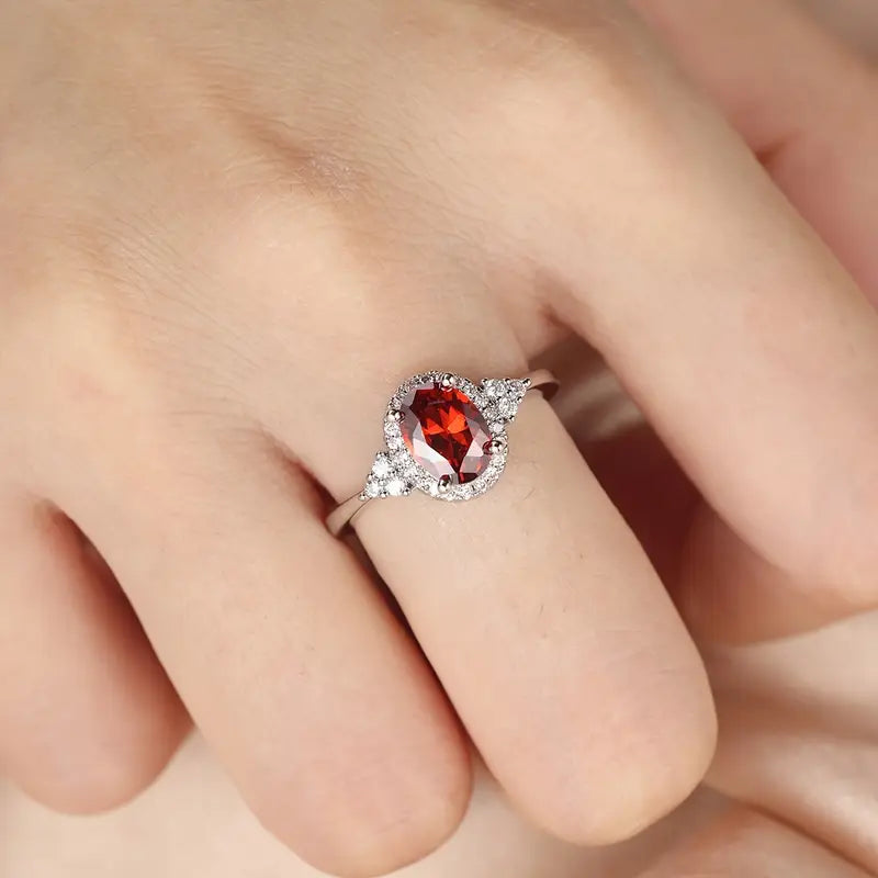 Kirelle Emberlain Ring | White Gold - Eliza-Warszawa