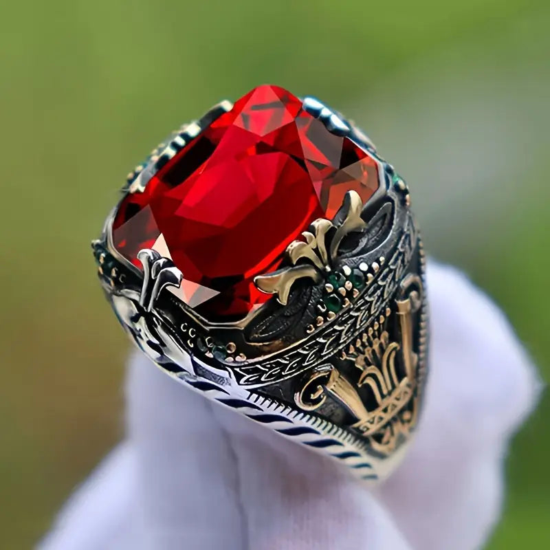 Klara Ruvienne Ring | Mixed Gold - Eliza-Warszawa