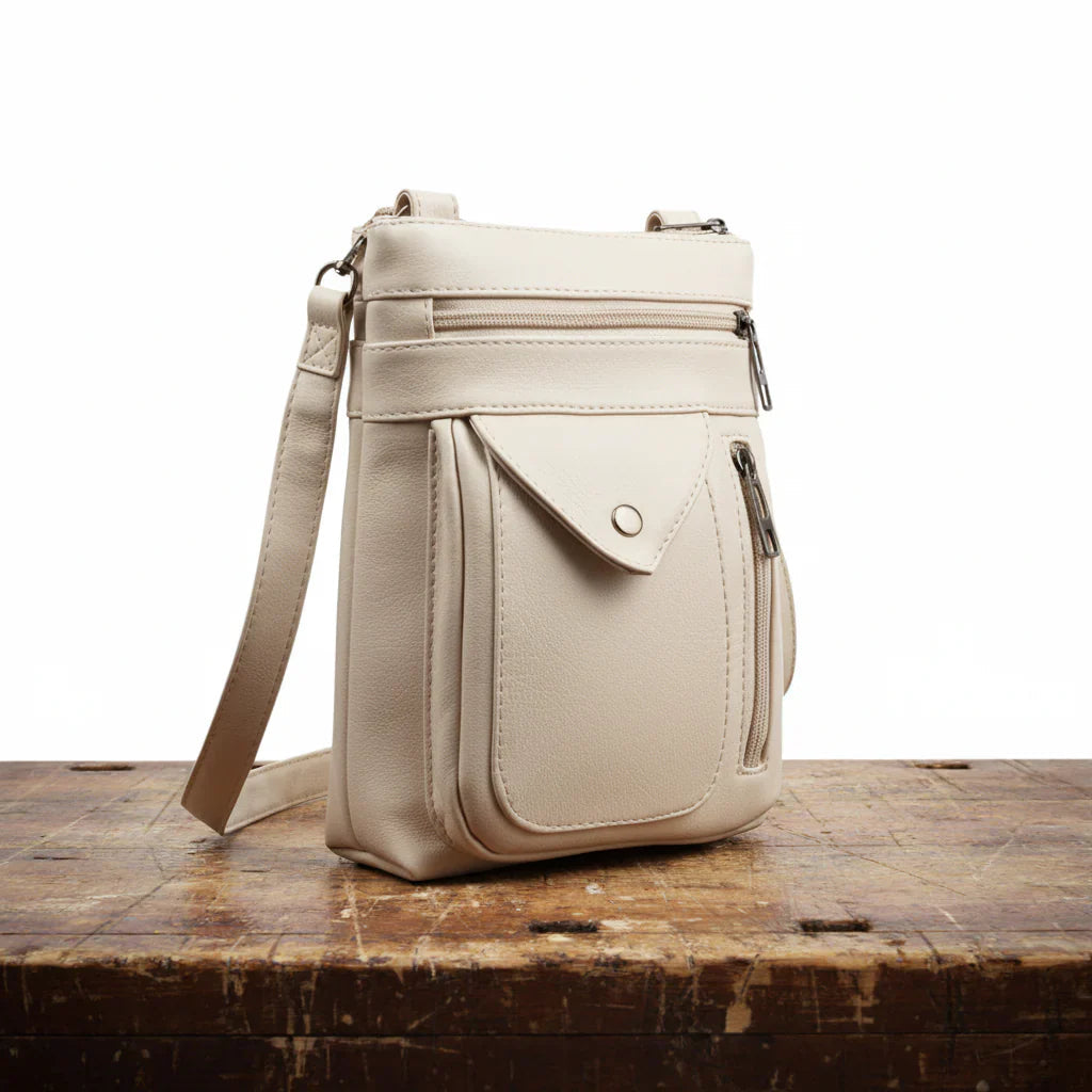 Leather Shoulder Bag - Eliza-Warszawa