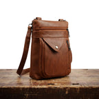 Leather Shoulder Bag - Eliza-Warszawa