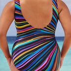 Lina | Your striped push-up monokini for a feminine summer look - Eliza-Warszawa