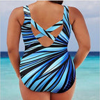 Lina | Your striped push-up monokini for a feminine summer look - Eliza-Warszawa