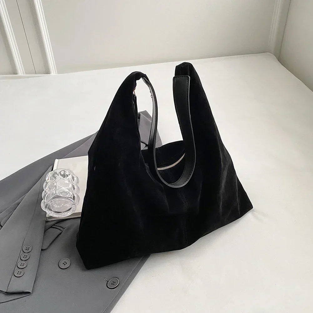 Liv™ - Casual Leather Hobo Bag - Eliza-Warszawa