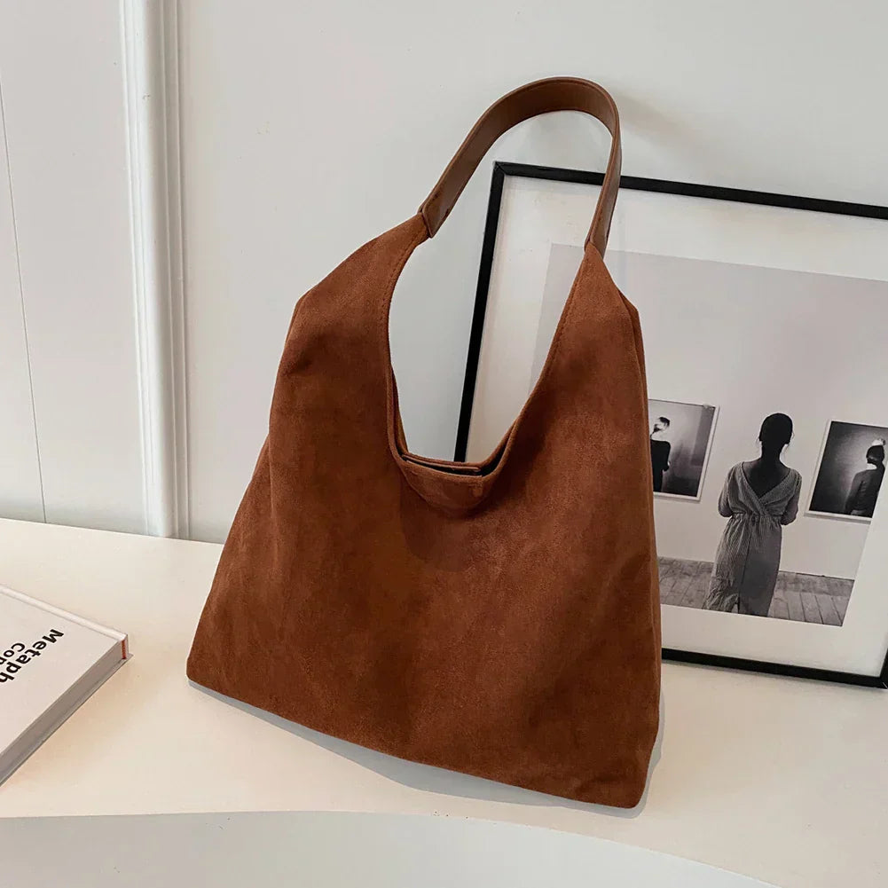 Liv™ - Casual Leather Hobo Bag - Eliza-Warszawa