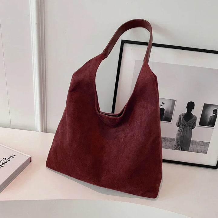 Liv™ - Casual Leather Hobo Bag - Eliza-Warszawa