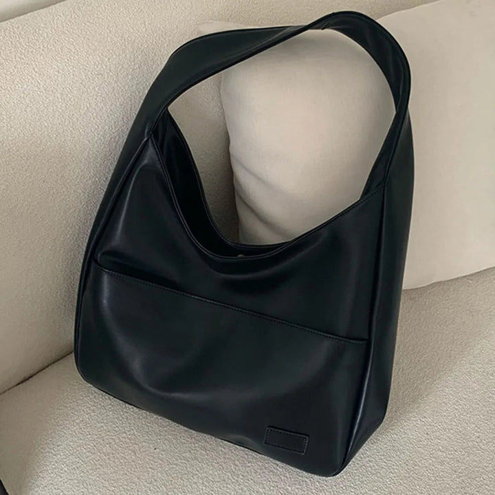Liv™ - Casual Leather Hobo Bag - Eliza-Warszawa