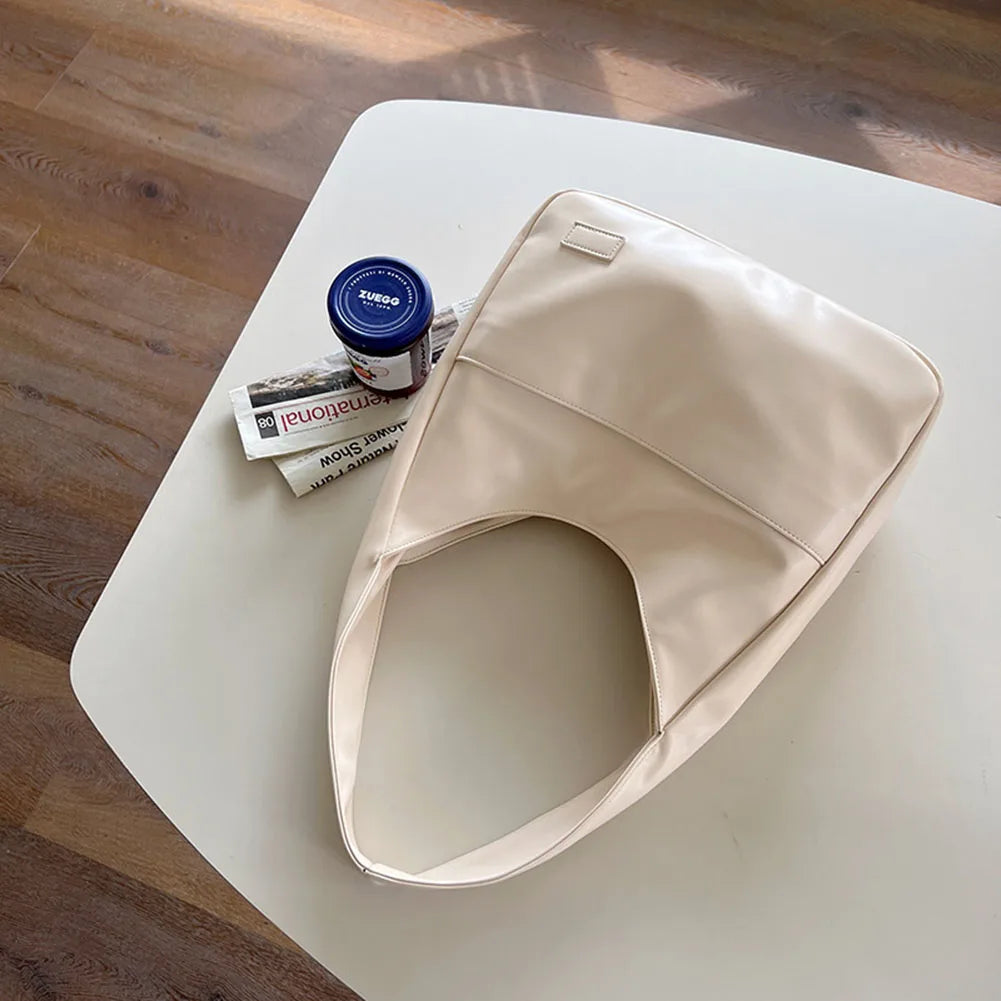 Liv™ - Casual Leather Hobo Bag - Eliza-Warszawa