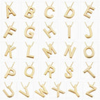 Love letter initial necklace