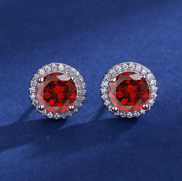 Lucia Rosavelle Earrings | White Gold - Eliza-Warszawa