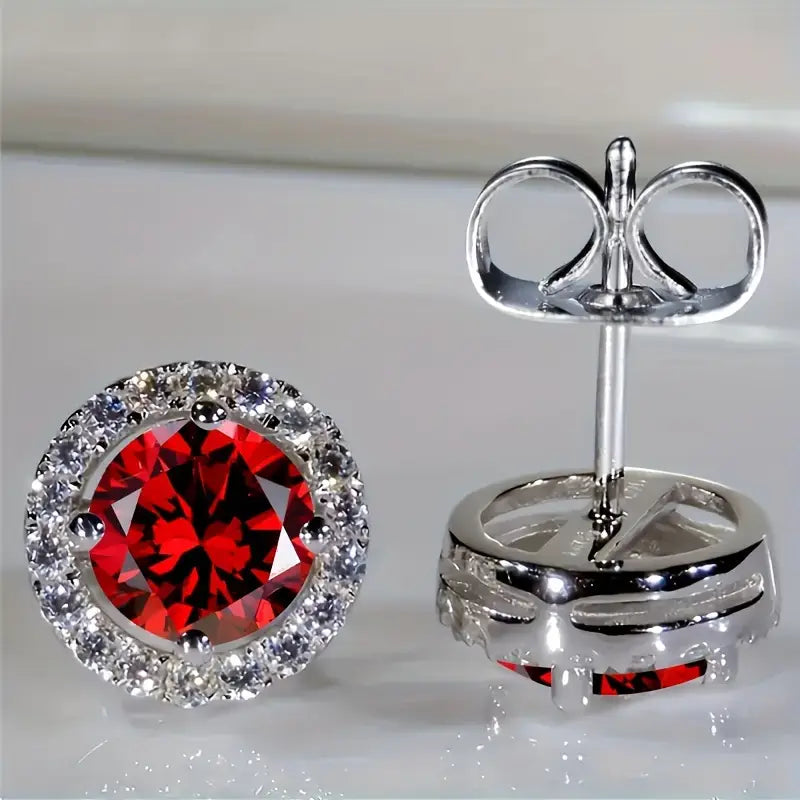 Lucia Rosavelle Earrings | White Gold - Eliza-Warszawa