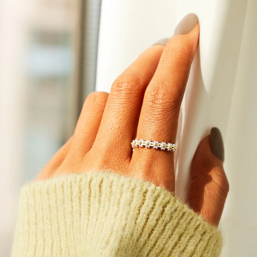 Luxurious Flower Ring - Eliza-Warszawa