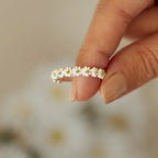 Luxurious Flower Ring - Eliza-Warszawa