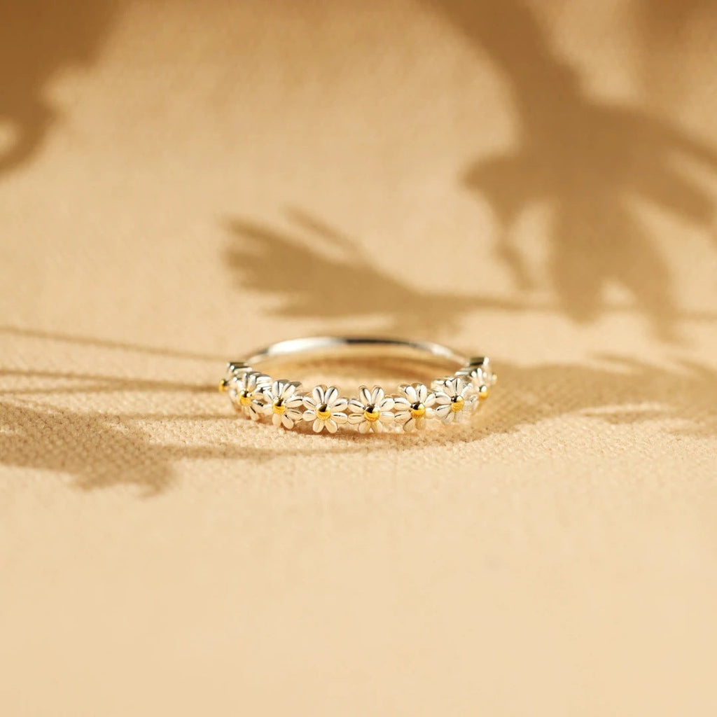 Luxurious Flower Ring - Eliza-Warszawa