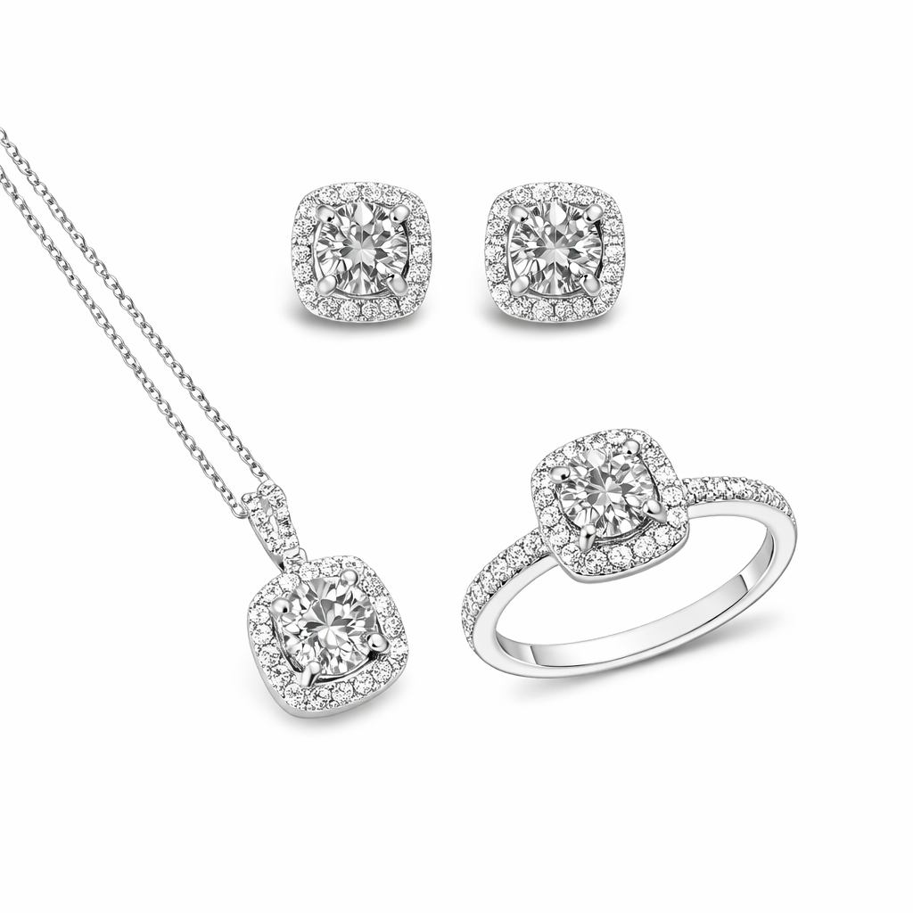 Luxury Cube Jewelry Set - Eliza-Warszawa
