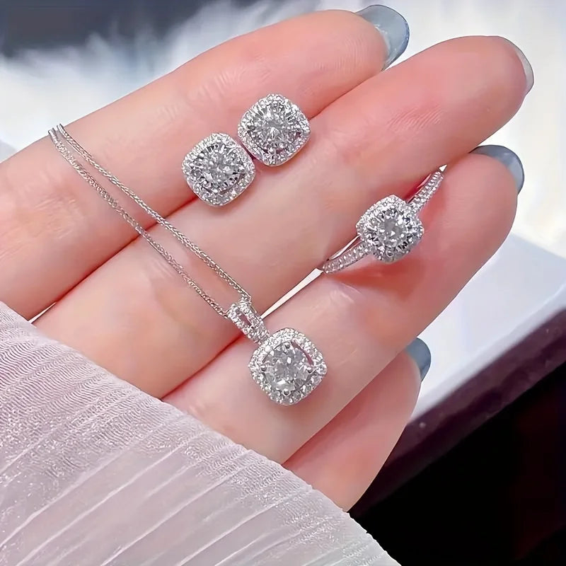 Luxury Cube Jewelry Set - Eliza-Warszawa