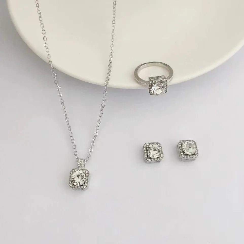 Luxury Cube Jewelry Set - Eliza-Warszawa