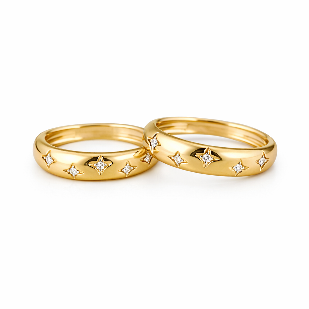 Luxury Gold & Silver Earrings