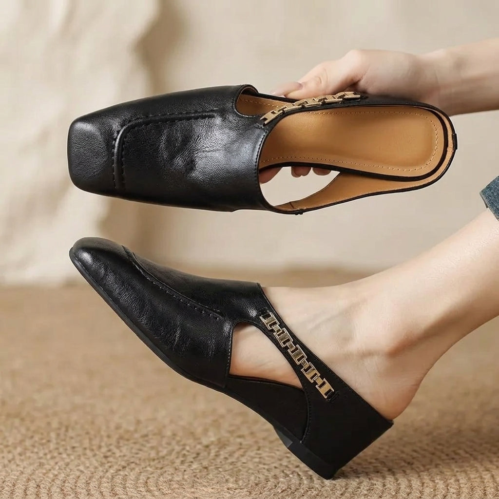 Marilyn Slip-on Mules - Eliza-Warszawa