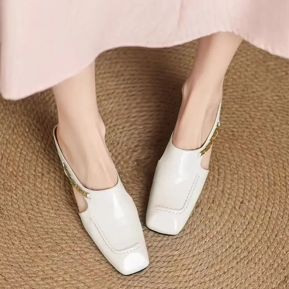 Marilyn Slip-on Mules - Eliza-Warszawa
