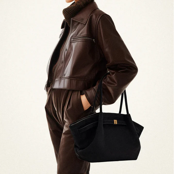 Maxi Suede Henna bag - Eliza-Warszawa