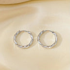 Minimalist Geometric Hanging Earrings