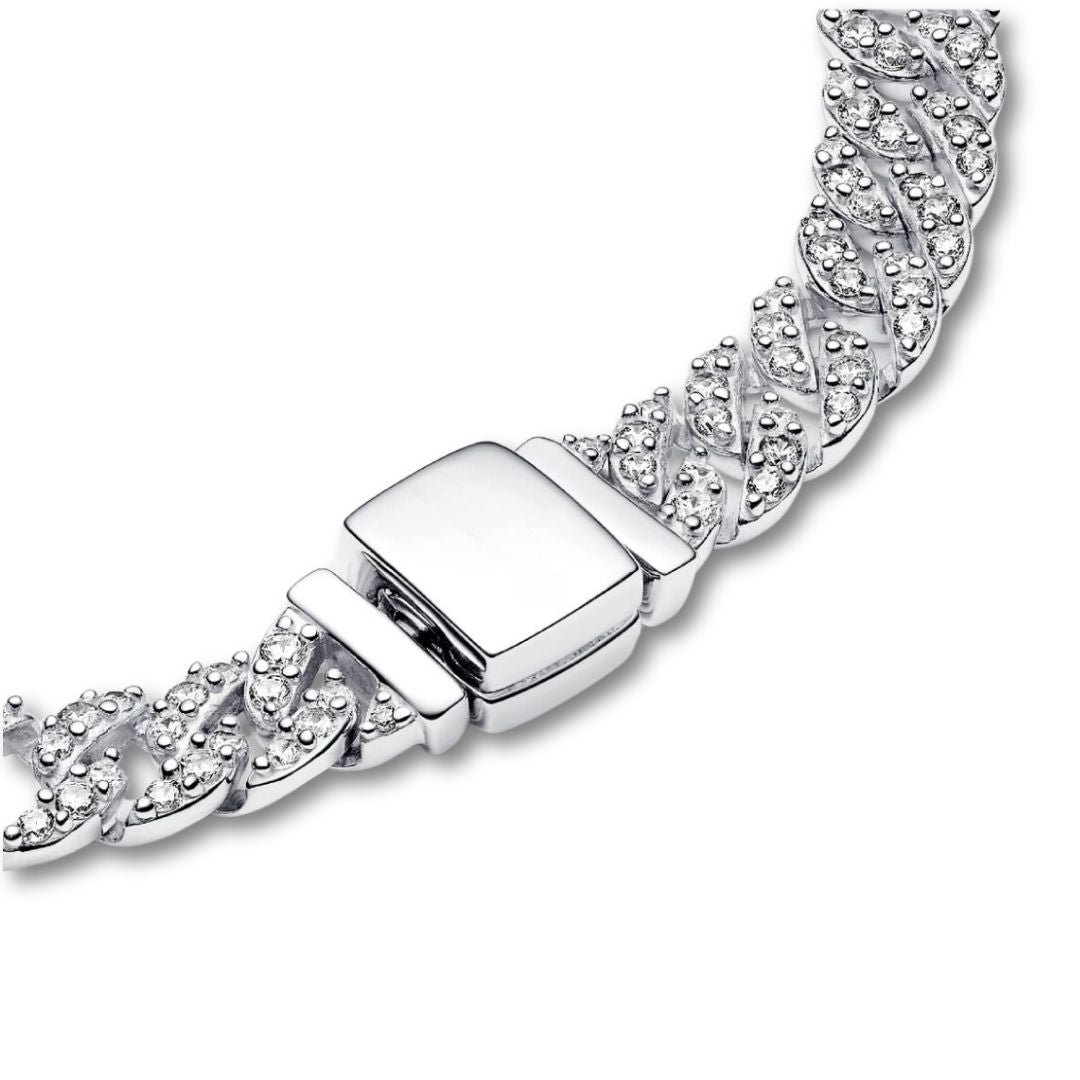Moissanite Cuban Bracelet - Eliza-Warszawa