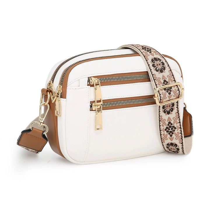 Nola™ – Elegant crossover bag with wide straps - Eliza-Warszawa