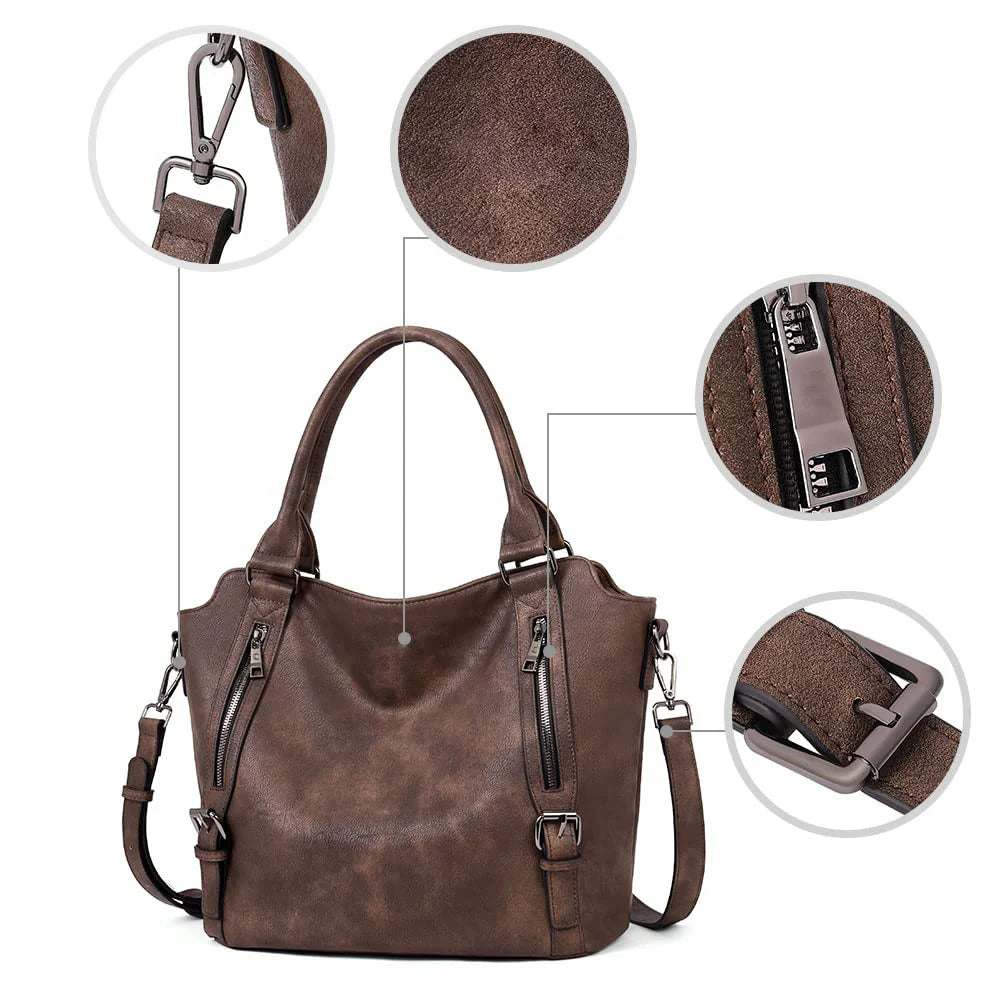 Jessia™ | Everyday Shoulder Bag with Adjustable Strap - Eliza-Warszawa
