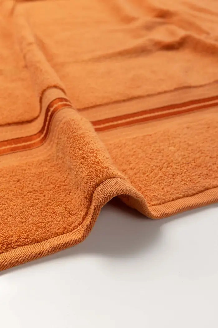 Orange Plush Towel - Turkish Series 25