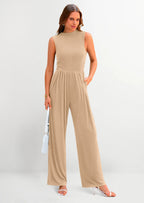 Susan | Sleeveless one-piece jumpsuit - Eliza-Warszawa