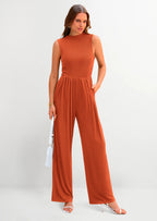 Susan | Sleeveless one-piece jumpsuit - Eliza-Warszawa
