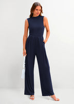 Susan | Sleeveless one-piece jumpsuit - Eliza-Warszawa