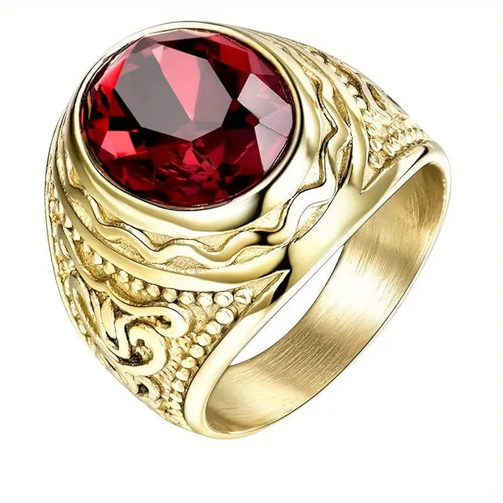 Ravelle Sangris Ring | Gold - Eliza-Warszawa