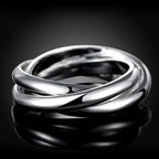 Romantic Sterling Silver Charm Ring